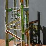 stained glass tower
